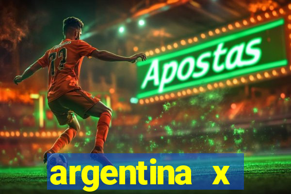 argentina x colombia palpite