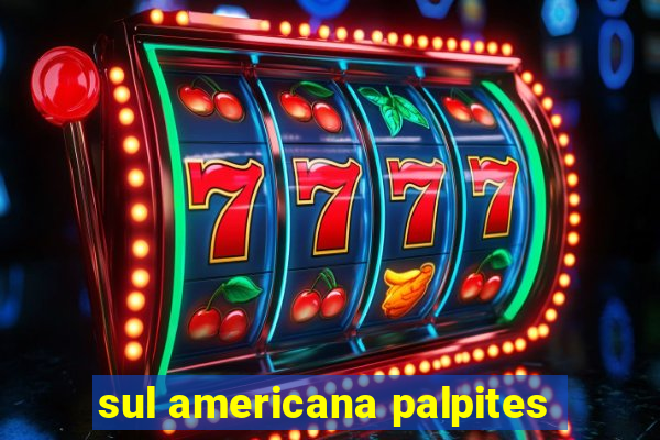 sul americana palpites