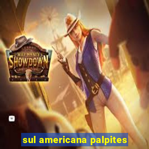 sul americana palpites