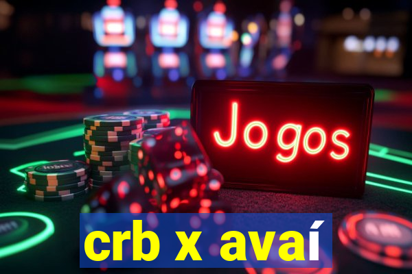 crb x avaí