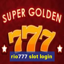 rio777 slot login