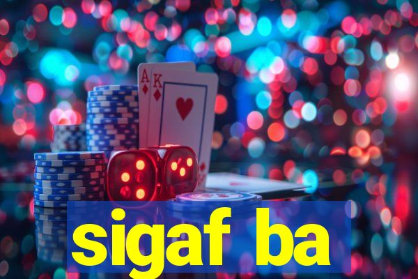 sigaf ba