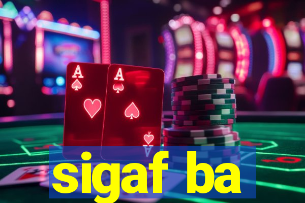 sigaf ba