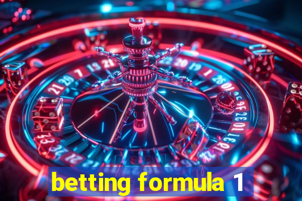 betting formula 1