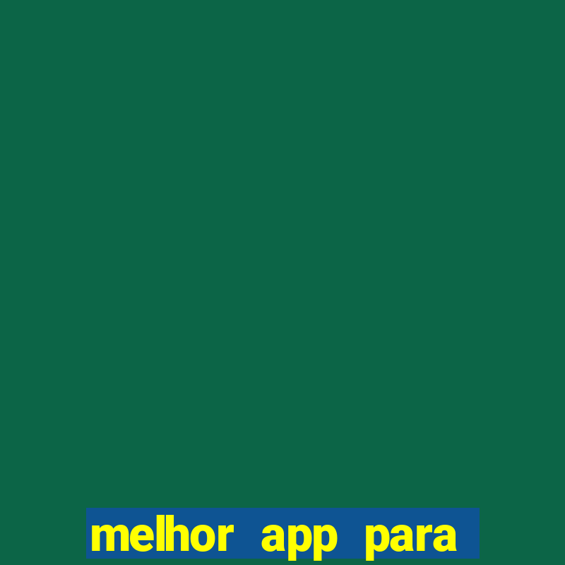 melhor app para analise de jogos