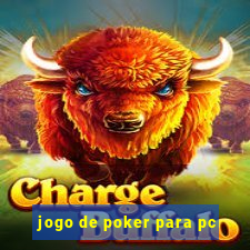 jogo de poker para pc