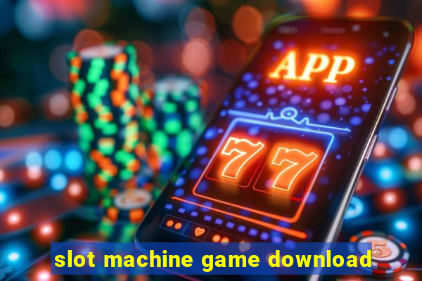 slot machine game download