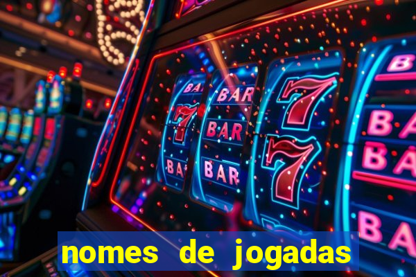 nomes de jogadas de poker