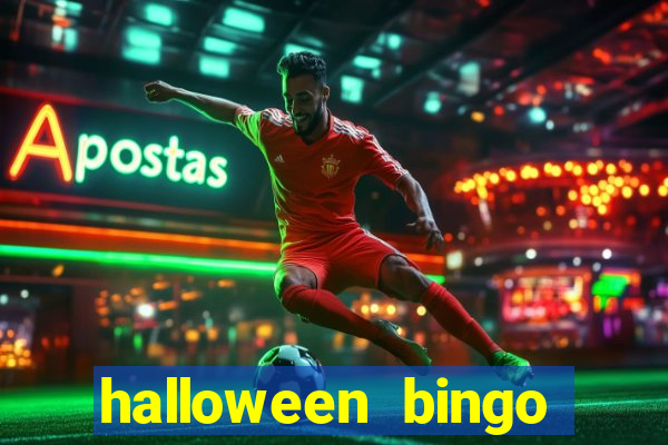 halloween bingo cards with numbers