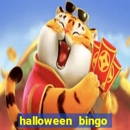 halloween bingo cards with numbers