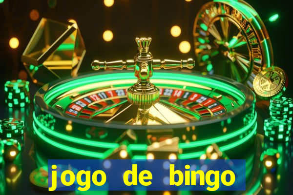 jogo de bingo valendo dinheiro