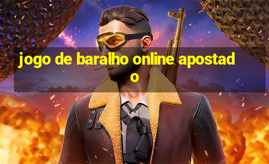 jogo de baralho online apostado