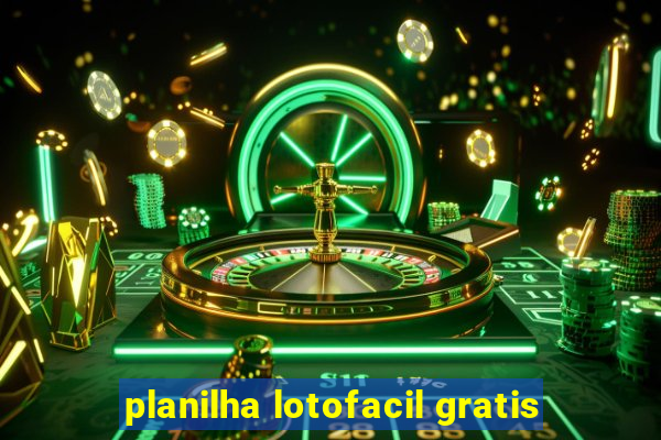 planilha lotofacil gratis