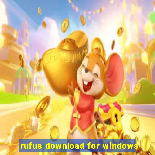 rufus download for windows