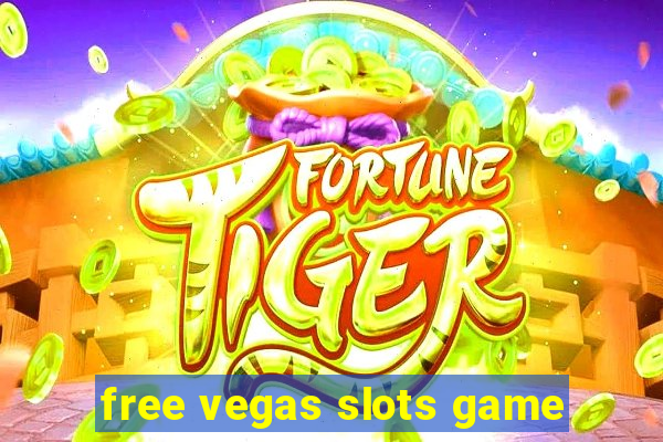 free vegas slots game