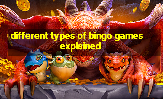 different types of bingo games explained