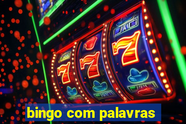 bingo com palavras