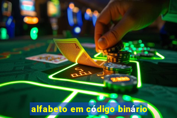 alfabeto em código binário