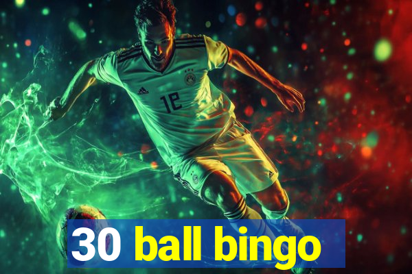 30 ball bingo