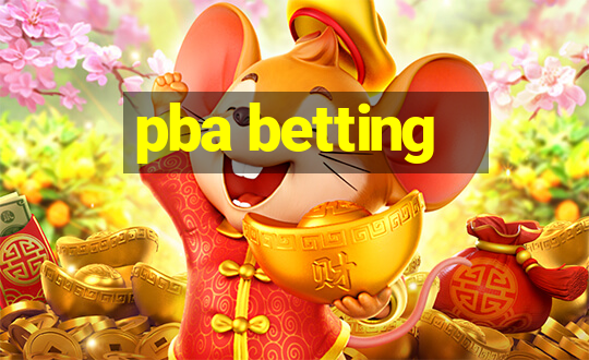 pba betting