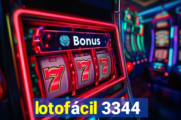 lotofácil 3344