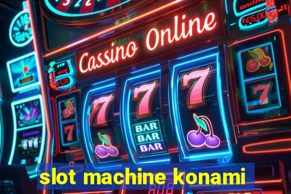 slot machine konami