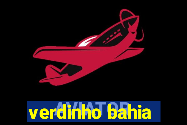 verdinho bahia