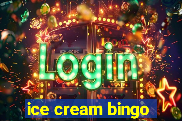 ice cream bingo