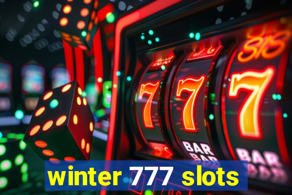 winter 777 slots