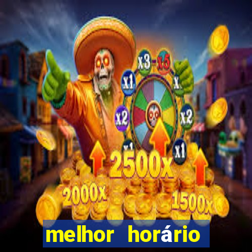 melhor horário para jogar fortune tiger hoje