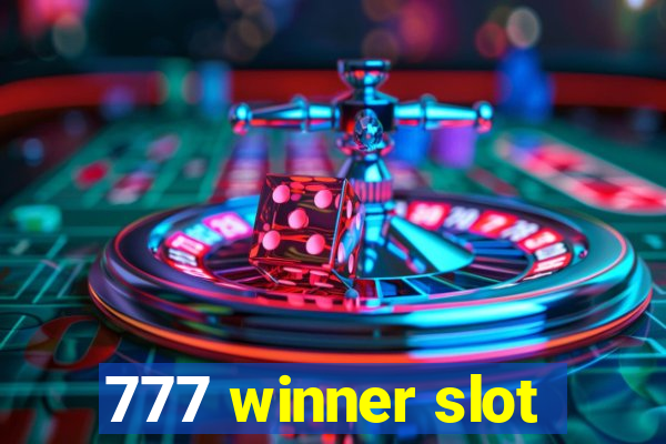 777 winner slot