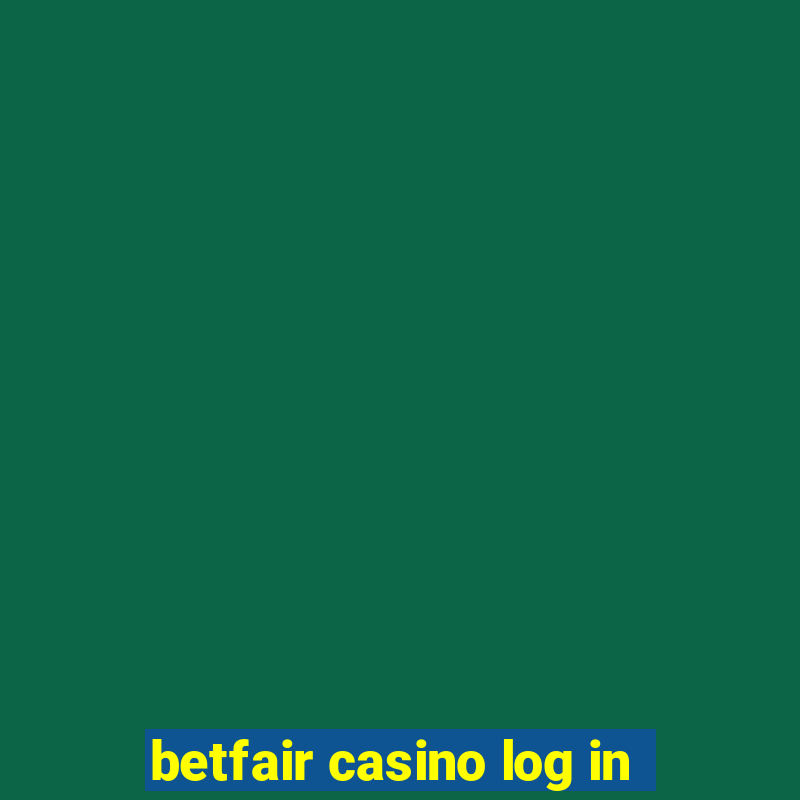 betfair casino log in