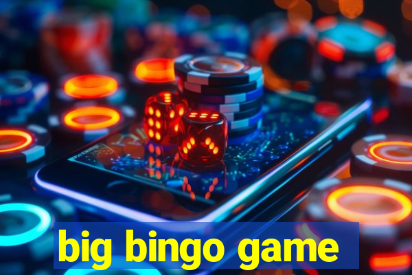 big bingo game