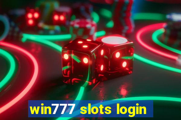 win777 slots login