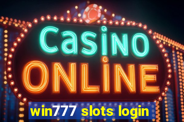 win777 slots login