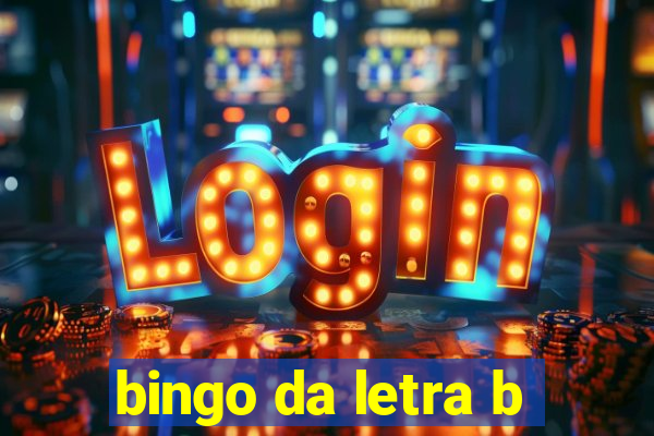 bingo da letra b