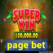 page bet