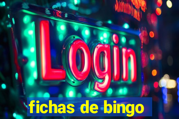 fichas de bingo