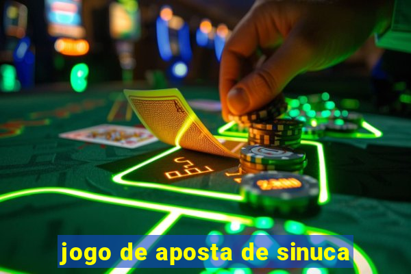 jogo de aposta de sinuca