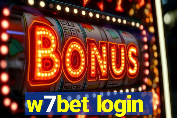 w7bet login