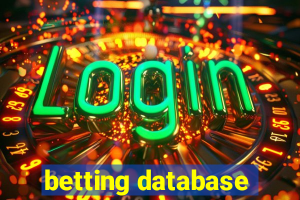 betting database