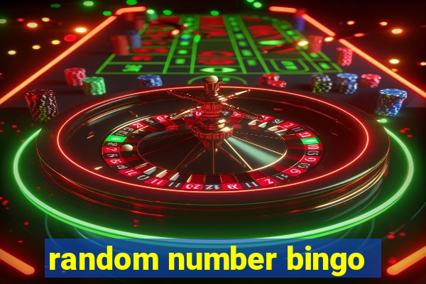 random number bingo