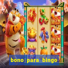 bono para bingo sin deposito