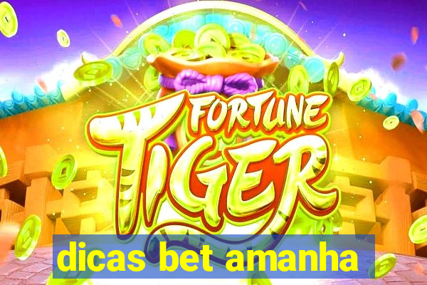 dicas bet amanha