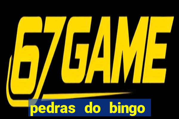 pedras do bingo para imprimir