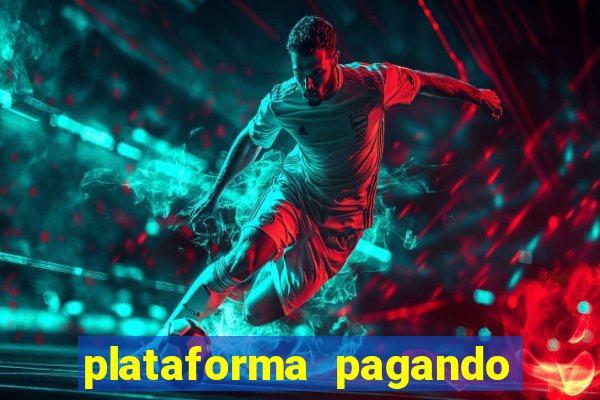 plataforma pagando jogo do tigre