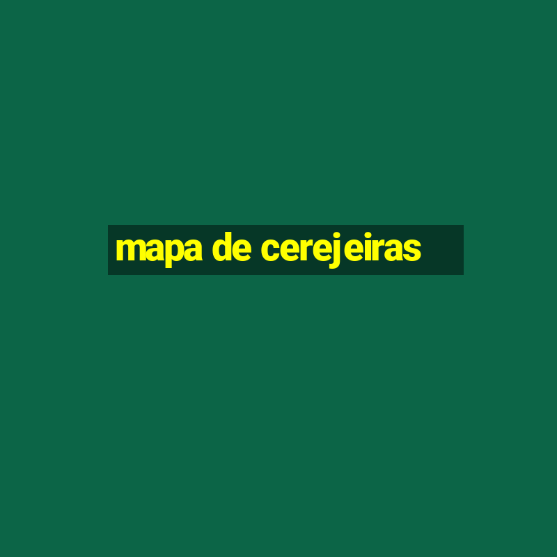 mapa de cerejeiras