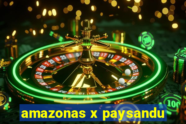 amazonas x paysandu