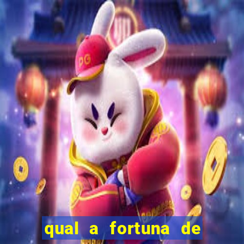 qual a fortuna de aloisio chulapa