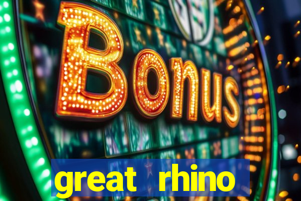 great rhino megaways slot